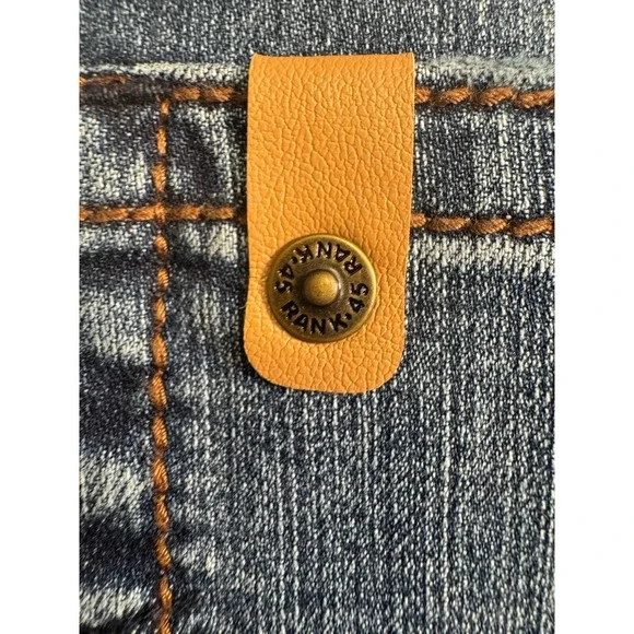 Rank 45 Men's Slim Straight Medium Wash Jeans, 34x34, NWOT tags Rugged Western - Picture 10 of 16